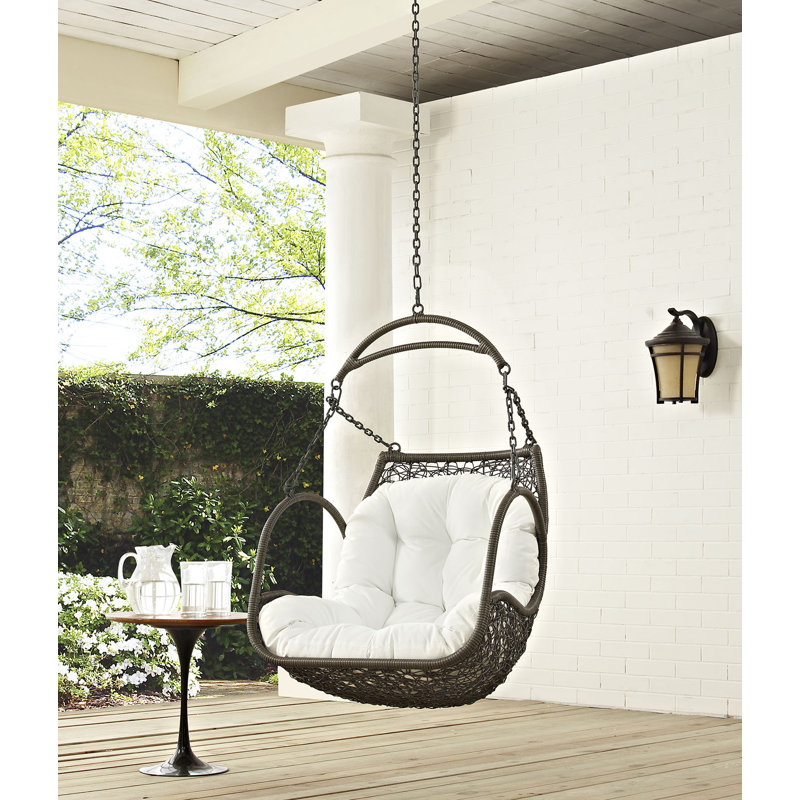 Wildon Home Arbor Outdoor Patio Swing Chair Reviews Wayfair